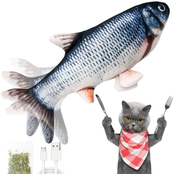 Flopping Fish Cat Toy